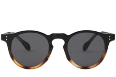 Ovale Schildpatt-Sonnenbrille aus Kunststoff #BS2503-0116