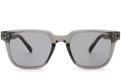Gafas de sol rectangulares de plástico gris #BS2503-0141