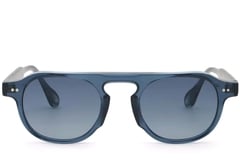Gafas de sol de plástico azul aviador # BS2503-0157