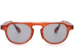Gafas de sol de plástico rojas estilo aviador # BS2503-0158