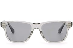 Gafas de sol rectangulares de plástico gris #BS2503-0169