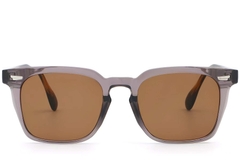 Rectangular Purple Plastic Sunglasses #BS2503-0195