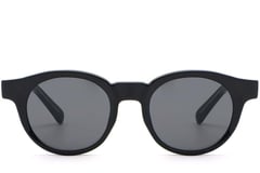 Oval Black Plastic Sunglasses #BS2503-0220