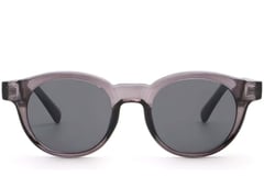 Oval Purple Plastic Sunglasses #BS2503-0225