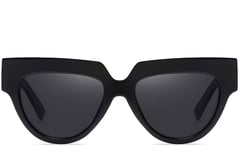 Butterfly Black Acetate Sunglasses #BS2607-0083