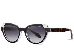 Butterfly Black Acetate Sunglasses #BS2607-0087