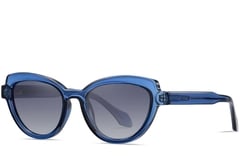 Butterfly Blue Acetate Sunglasses #BS2607-0089