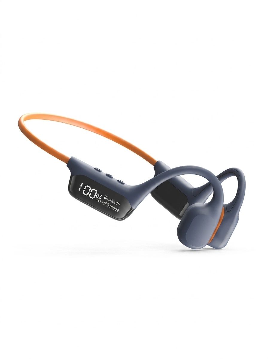 IPX8 Waterproof Bone Conduction Sports Headphones with 32GB MP3