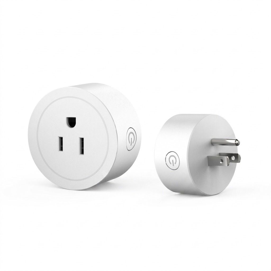 Smart WiFi Plug Outlet Voice Control and App Remote
