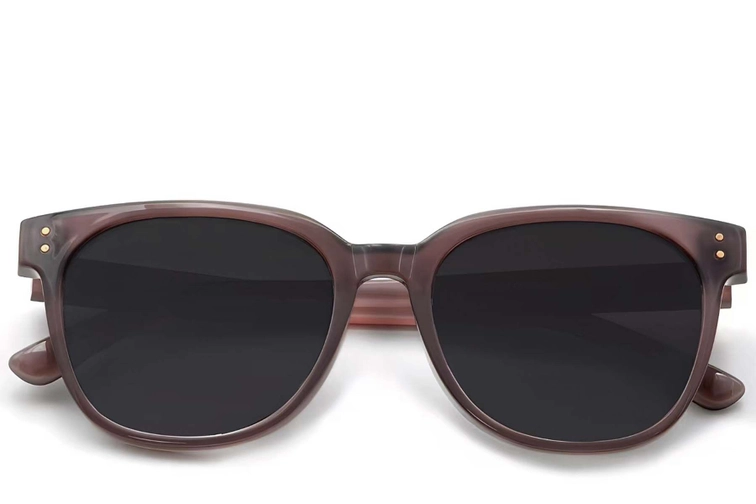 Oval Brown TR90 Sunglasses #BS0824-0005