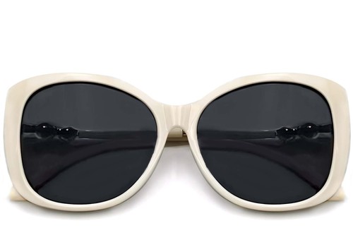 Butterfly Cream TR90 Sunglasses #BS0824-0045
