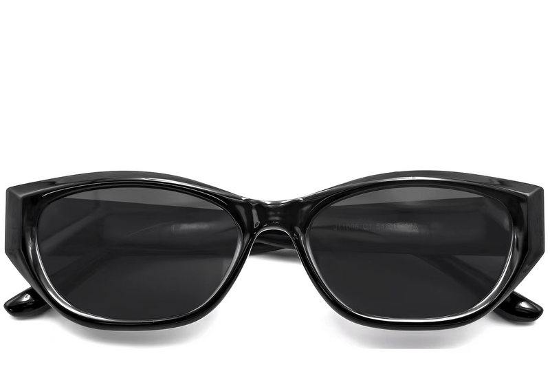 Butterfly Black TR90 Sunglasses #BS0824-0051