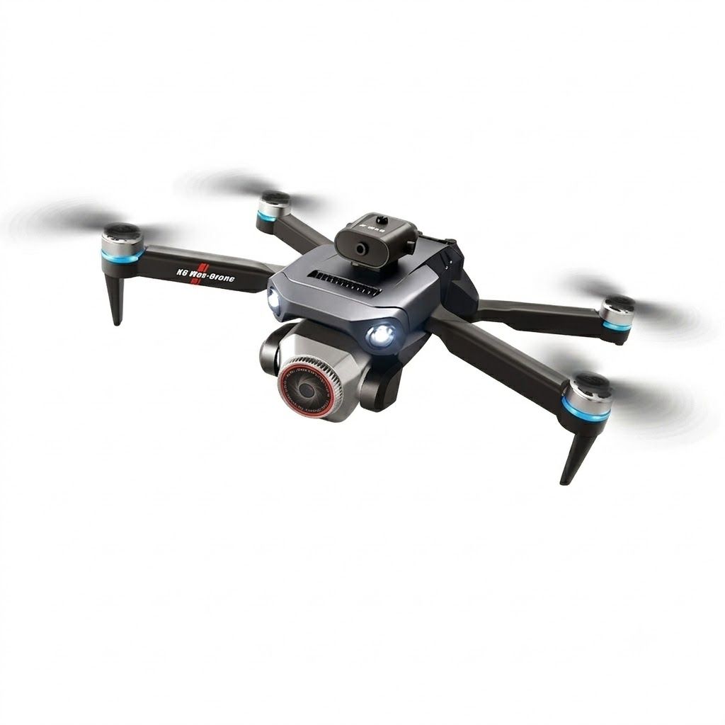 K6 Max Drone with 4K Camera, GPS Positioning, Screen-Equipped Remote Control, Brushless Motor, Obstacle Avoidance
