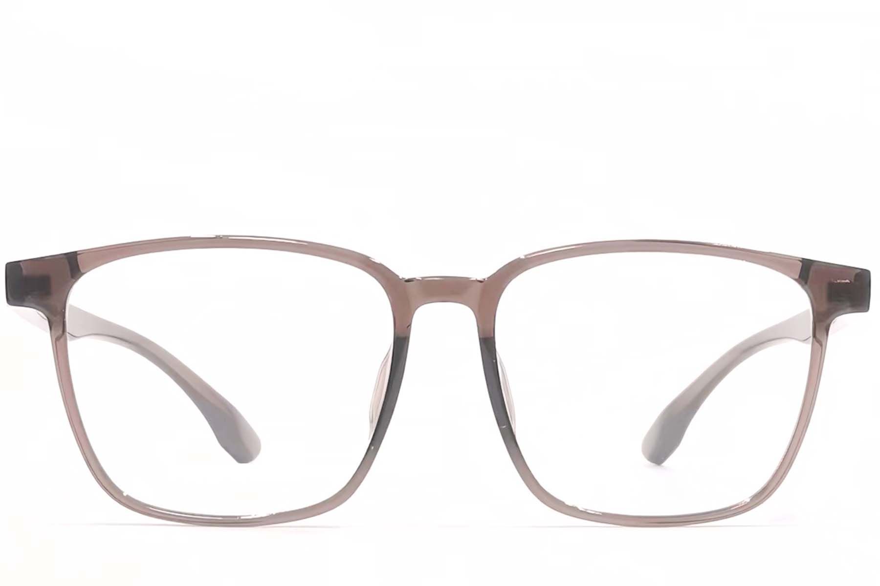 Rectangular Brown TR90 Glasses #BS1924-0081
