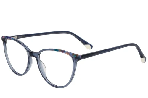 Lunettes en acétate bleu papillon #BS1902-0185