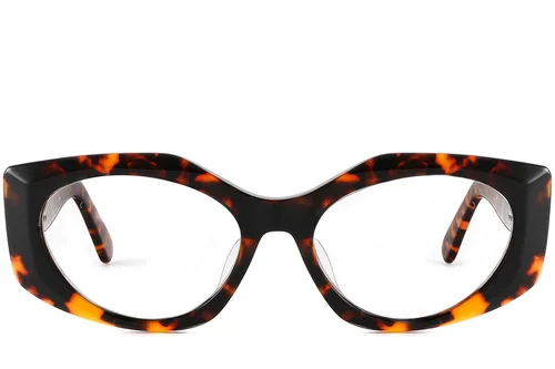 Lunettes en acétate écaille de tortue papillon #BS2607-0227