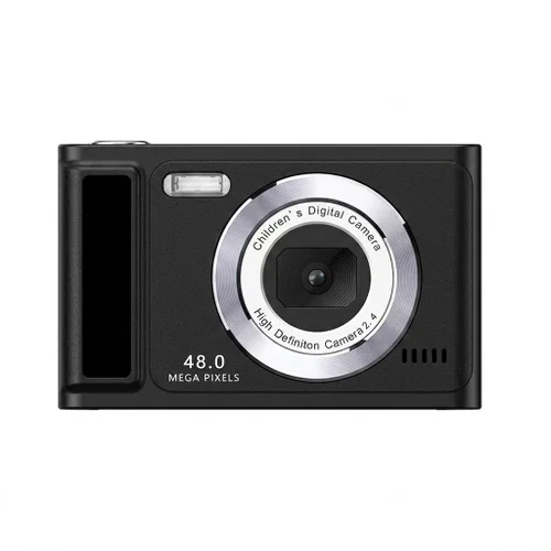Kids 48MP Digital Camera 1080P Video Recorder, 2.4-Inch IPS Screen, Built-in Games & Music, 400mAh Battery