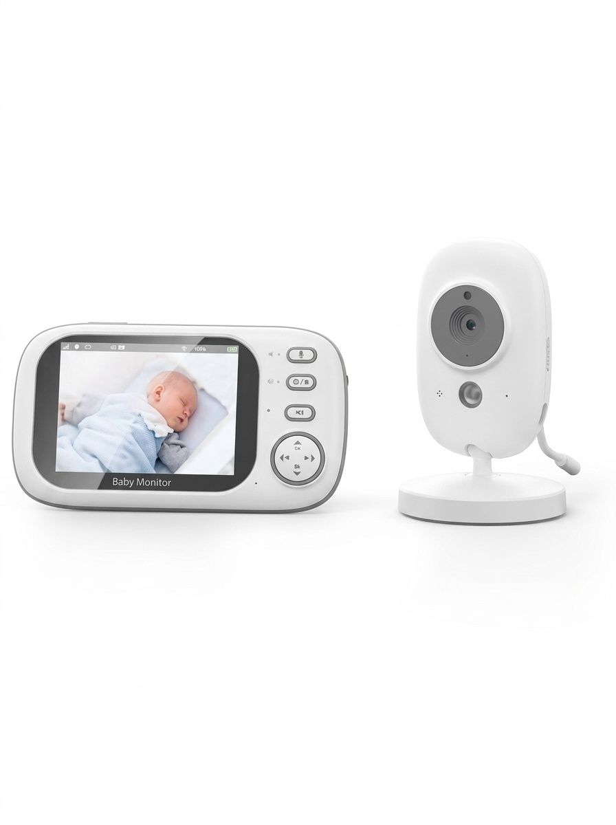 3.5'' Baby Monitor with 64GB Recording - Night Vision #19250007