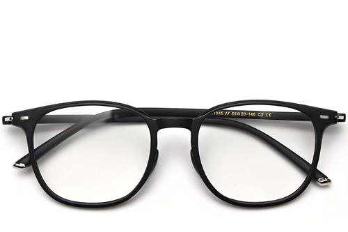 Rectangular Black TR90 Glasses #BS0423-0041