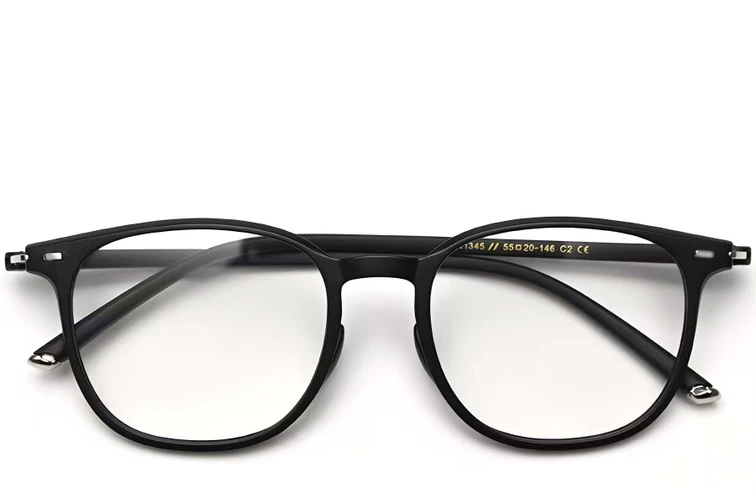 Gafas rectangulares negras TR90 #BS0423-0041