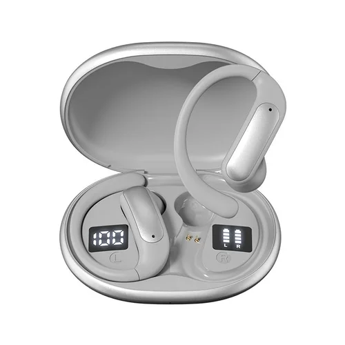 Open-Ear Wireless Bluetooth 5.4 Earbuds with LED Power Display Model#M134