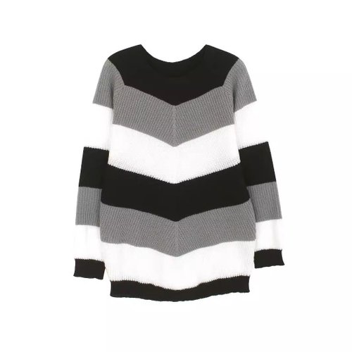 Suéter de punto de manga larga suelto otoño invierno SSU-00033