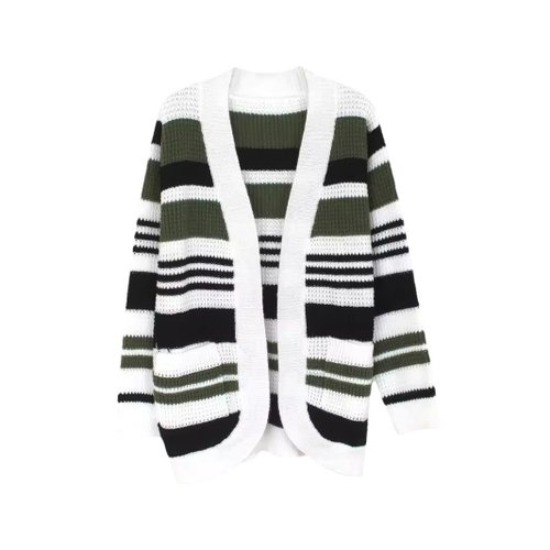 Cardigan a maniche lunghe in maglia all'ingrosso - Capospalla autunno/inverno