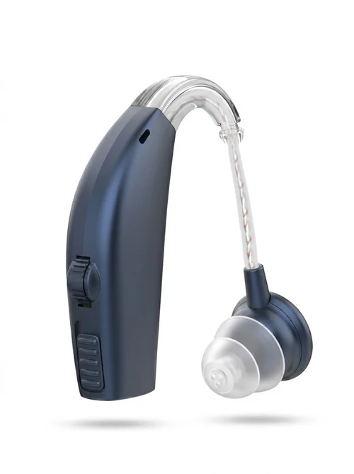 120dB GM-311 Blue Rechargeable Hearing Aid 45H Battery Noise Cancelling #26240001