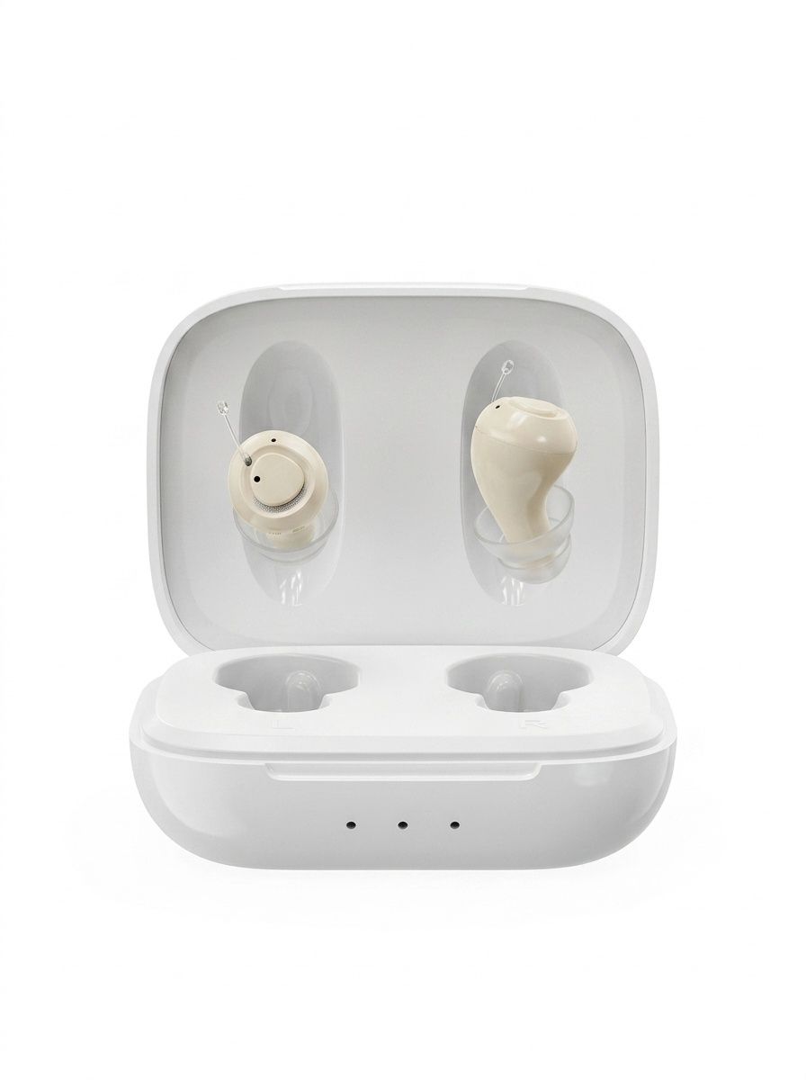 GM-955(S) Rechargeable In-Ear Hearing Aid 12-15H Battery 5 Volume Levels #26240020
