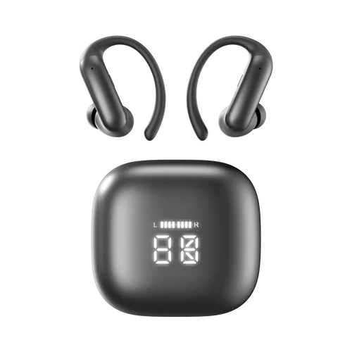M145 Wireless Ear-Hanging Bluetooth Headphones with LED Case Model#M145