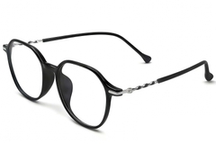 Geometric Black TR90 Glasses #BS0423-0239