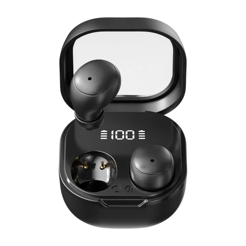 V6.0 Hi-Fi Wireless Earbuds with LED Battery Display Model#M125