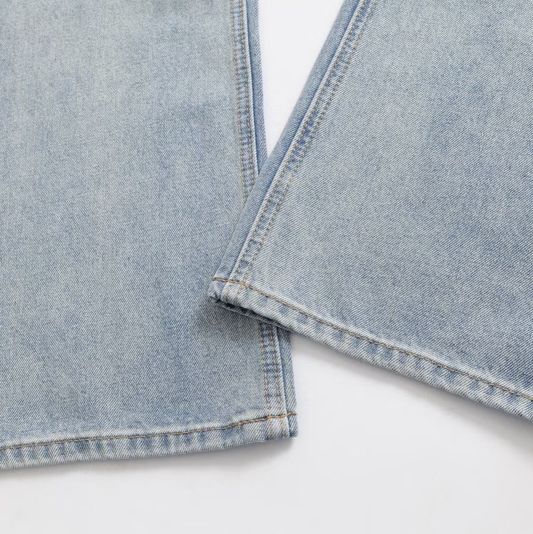 Women's Straight Leg Jeans - Classic & Stylish KUN-00008