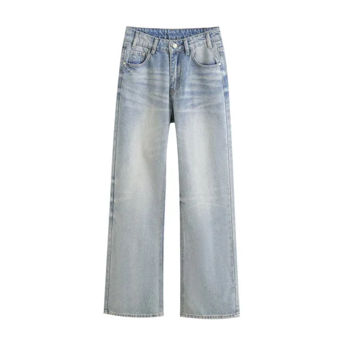 Jean droit pour femme - Classique et élégant KUN-00008