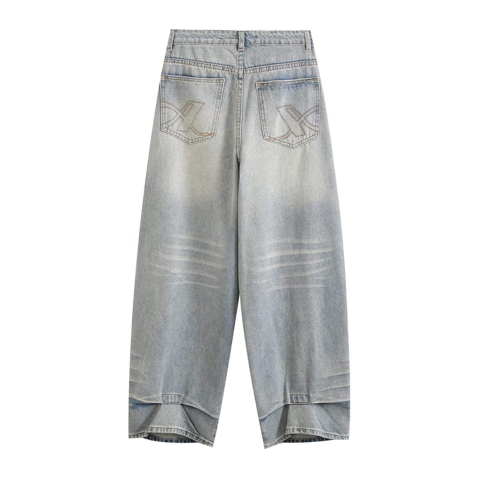 Jeans a vita alta in denim - Modello classico e versatile da donna KUN-00009