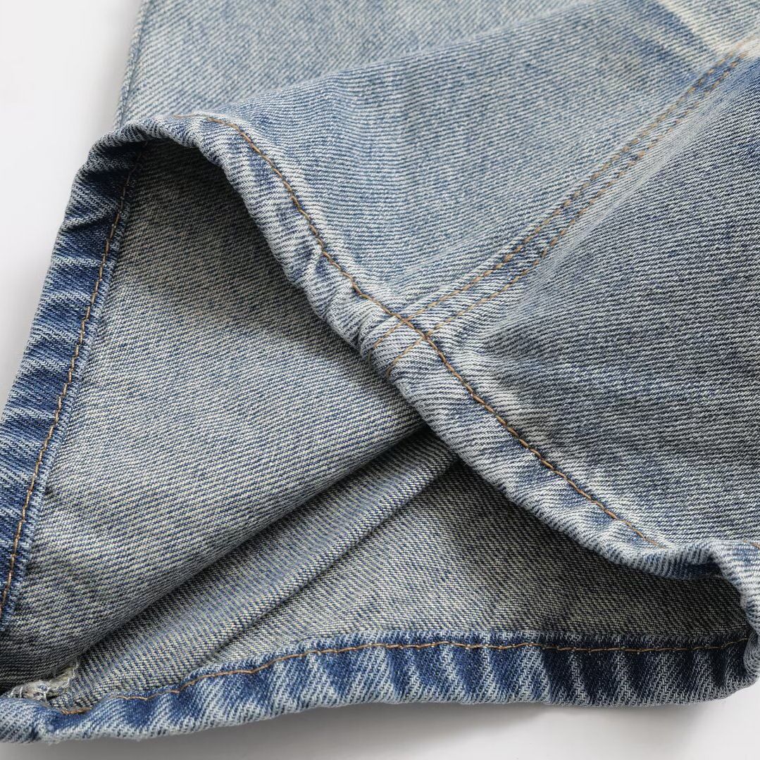 Jeans a vita alta in denim - Modello classico e versatile da donna KUN-00009