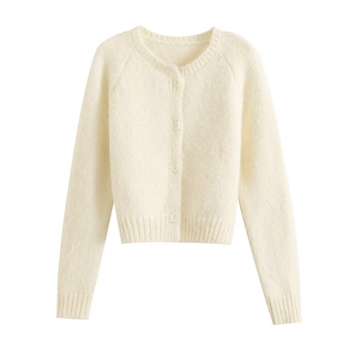 Alpaca Cardigan - Trendy Women's Casual Knit KUN-00044
