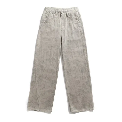 Jean tie-dye en denim - Classique et élégant KUN-00015