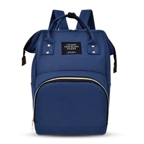 Zaino fasciatoio leggero, borsa da viaggio capiente per neonati con tasche termiche per biberon, zaino premaman impermeabile.