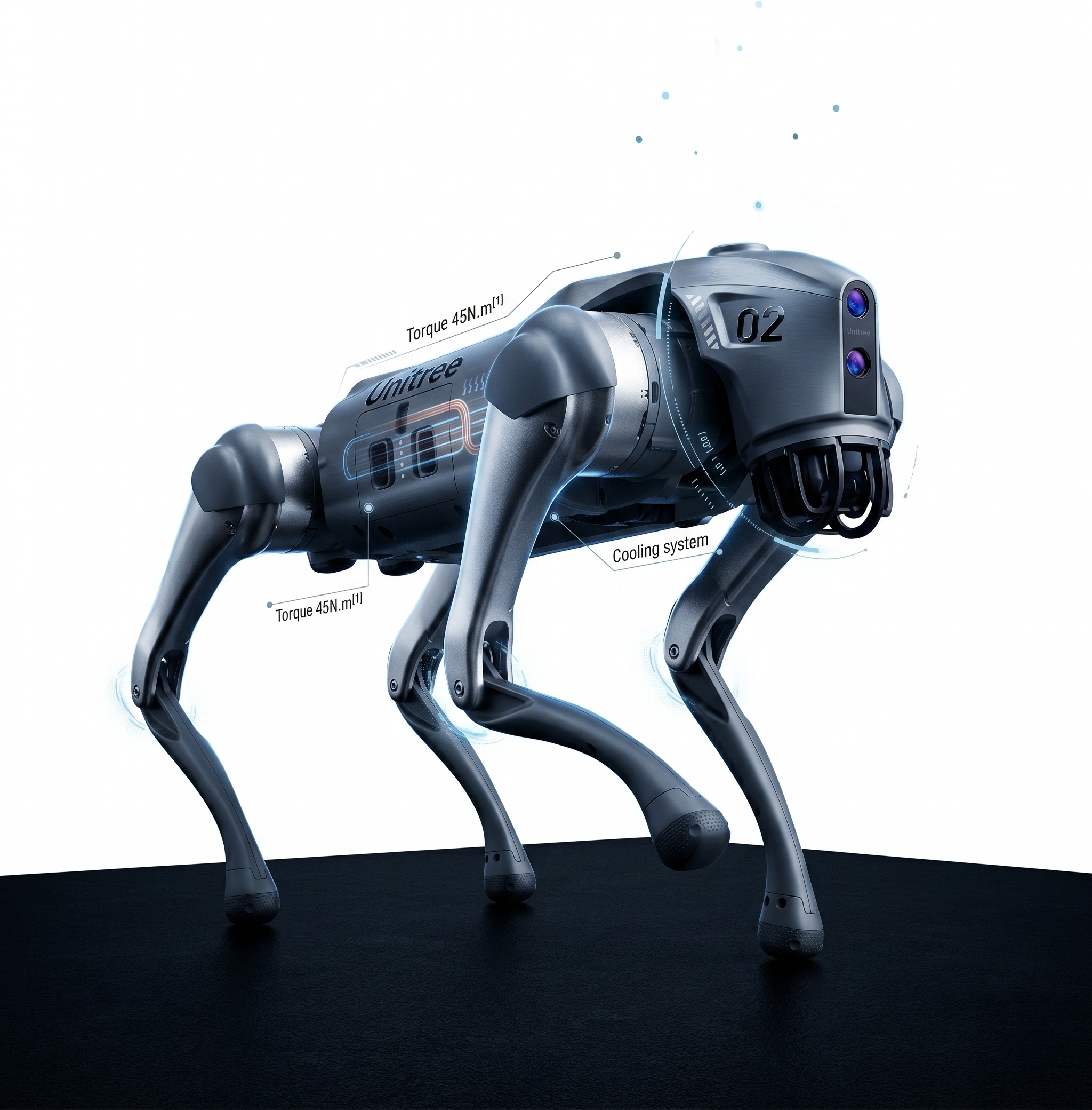 Go2 Pro AI Robotic Dog Smart Follow 4G eSIM #41200006