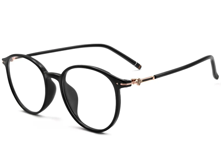 Oval Black TR90 Glasses #BS0423-0196