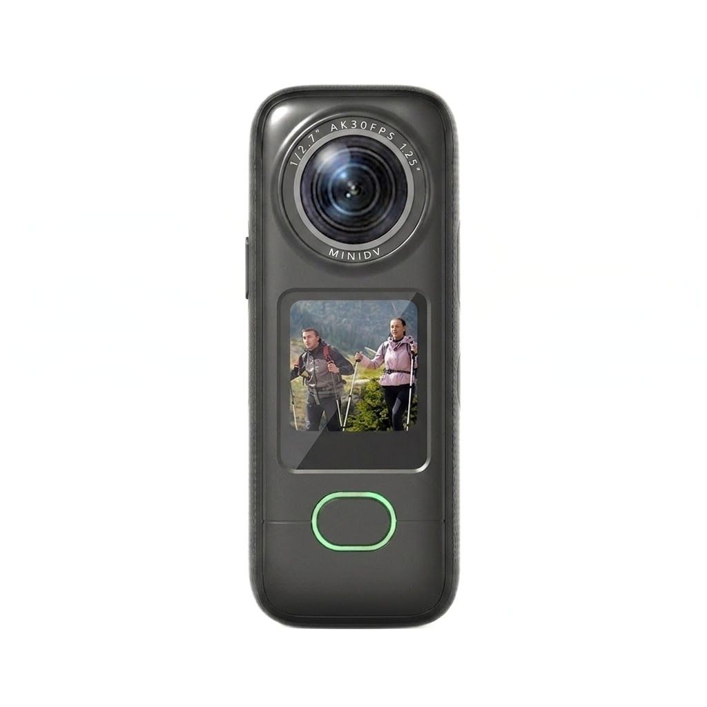 M3 4K Action Camera with 1.4-Inch Touch Screen, WiFi Sharing, IPX6 Waterproof, 3.5 Hours Battery Life