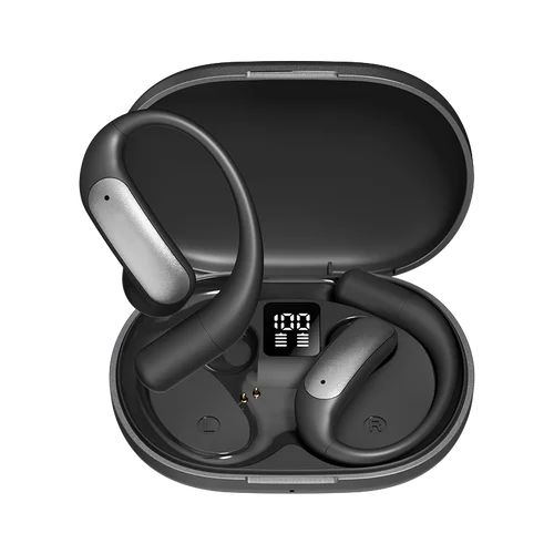 Open-Ear Wireless Bluetooth 5.4 Earbuds with LED Display Model#M127