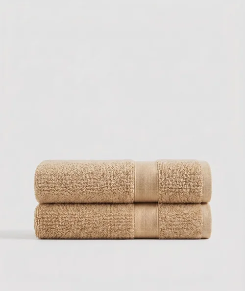 Plush Terry Bath Towels 2-Piece Set - Ultra Soft & Absorbent Multi-Color