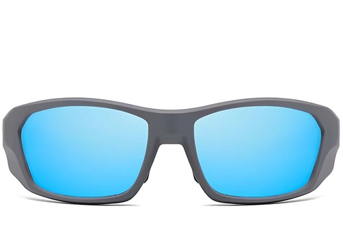 Rectangular Grey TR90 Sunglasses #BS0205-0068
