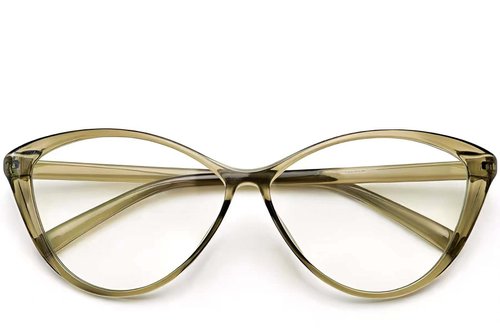 Lunettes papillon vertes TR90 #BS0423-0093
