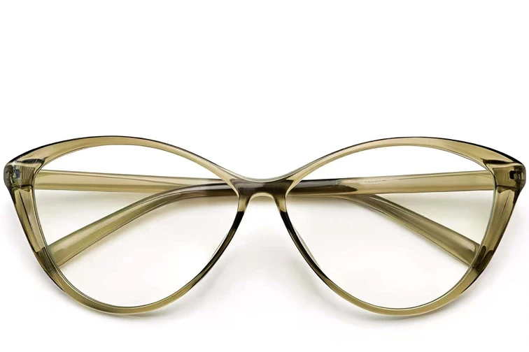 Lunettes papillon vertes TR90 #BS0423-0093