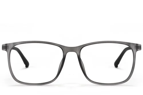 Lunettes rectangulaires grises TR90 #BS1913-0745