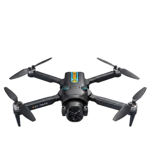 K21 MAX 4K Drone with 4.3-inch Screen Remote, Optical Flow Positioning, Vibrant RGB Lights, Foldable RC Quadcopter