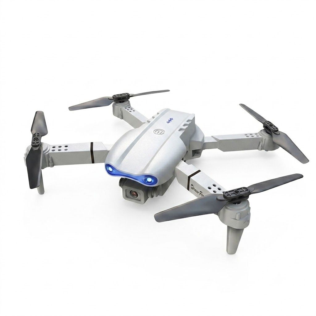 E88/E99 Foldable Drone with Dual HD Camera, Screen Remote Control, Optical Flow Positioning, RC Quadcopter